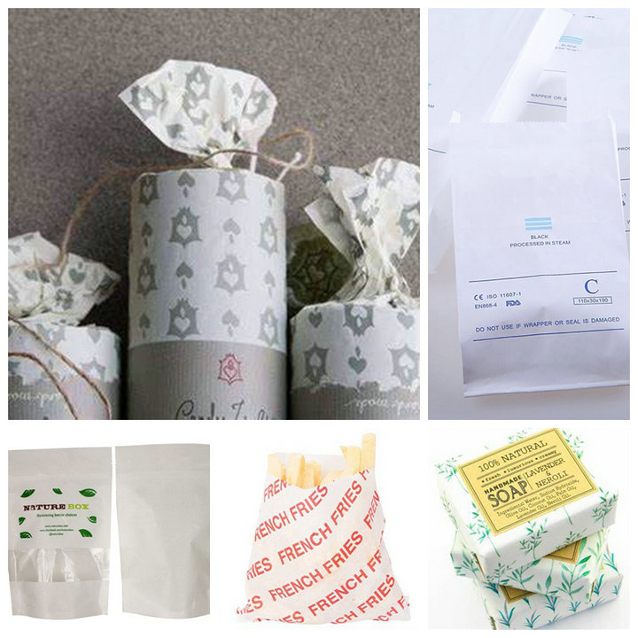 Moisture - proof 40gsm 60gsm 80gsm PE Coated Paper For Wrapping Candle 