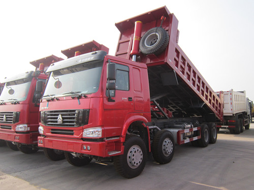 HOWO Dump Truck 12 Tyres 8*4 Tipper Truck for sale