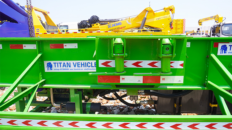 TITAN 20FT 40FT Container Side Lifter Side Loader Trailer Truck Sidelifter Sideloader for Sale in Papua New Guinea