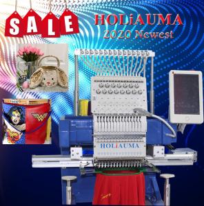 China HOLiAUMA new type home used single head embroidery machine BF-1500 same Tajima brand on sale 