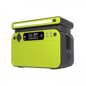 China 19.2V 27Ah 518Wh Solar Portable Power Station Emergency Electrical Generator 500W on sale 
