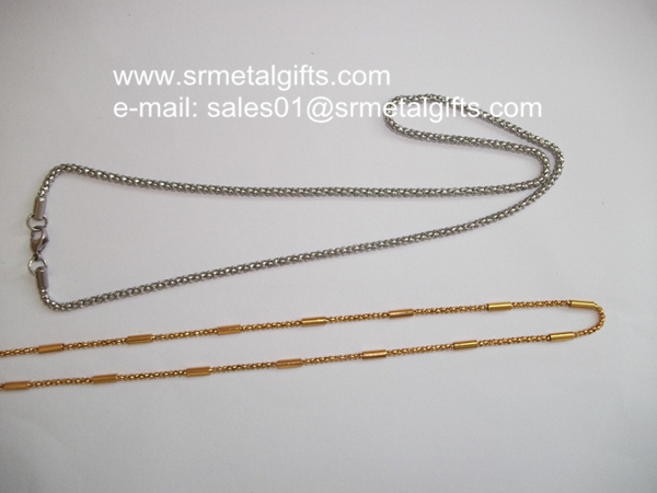 jewelry steel cable link chain necklace
