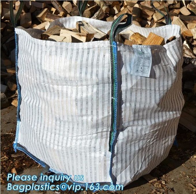 Sand Packing FIBC Jumbo Bags , Biodegradable Plastic Bags Recycle Container