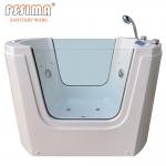 1100mm Thermostatic Infant Spa Tubs For Baby With LED Light