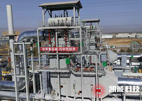 waste heat recovery boiler with SCR 