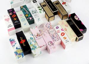 China Lip Gloss Packaging Custom Printed Cardboard Boxes , Merchandise Packaging Boxes on sale 