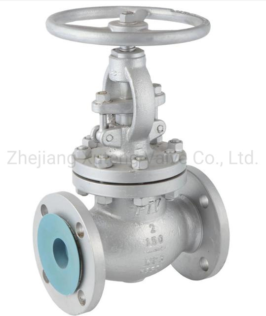 ANSI 150lb Industrial Stainless Steel Flange Ends Globe Valve SS304