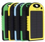 5000mAh Solar panel Charger for mobile phone Ipad, waterproof, shockproof,dustproof