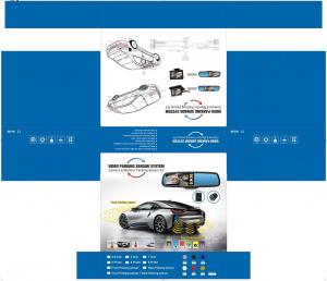 China 5 Compact Size Backup Sensor Kit , Reverse Parking Sensor Kit 350 / 1 Contrast on sale 