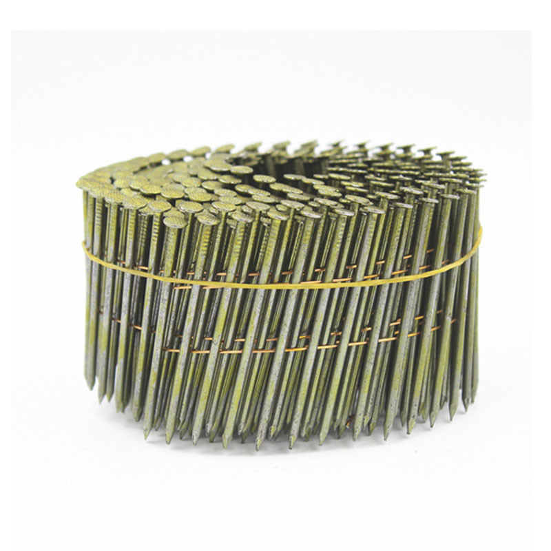 15 Degree Galvanized Wooden Pallet Coil Nails 2&quot; 50mm