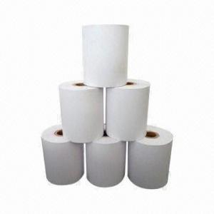 China Thermal Paper Rolls with Good End Surface and Toughness, Customized Logos are Accepted on sale 
