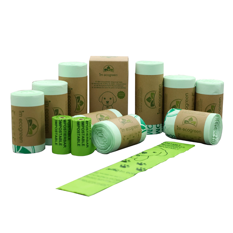 Various 100% biodegradable compostable plastic garbage bin bags