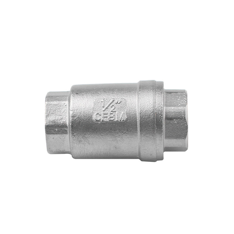 304 Stainless Steel Vertical Check Valve Female Thread End