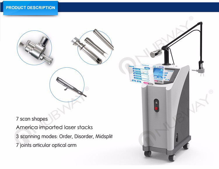 newest style vaginal tighten Fractional Co2 vaginal tightening laser equipment