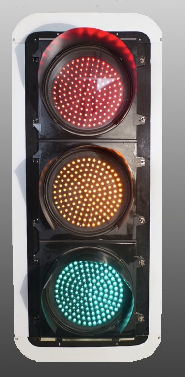 300mm (12 inch) series aluminum traffic signal three aspect LED traffic light full ball