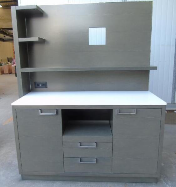 Wooden Dresser With Power Hub Chest M F Combo Console