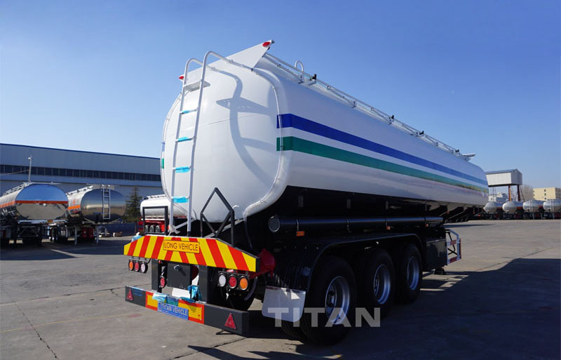 3 Axle 45000 liters fuel tanker trailer