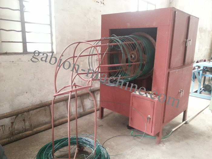 Quick Speed Gabion Mesh PVC Coated Machine for Chain Link Fence Dimensional Accuracy