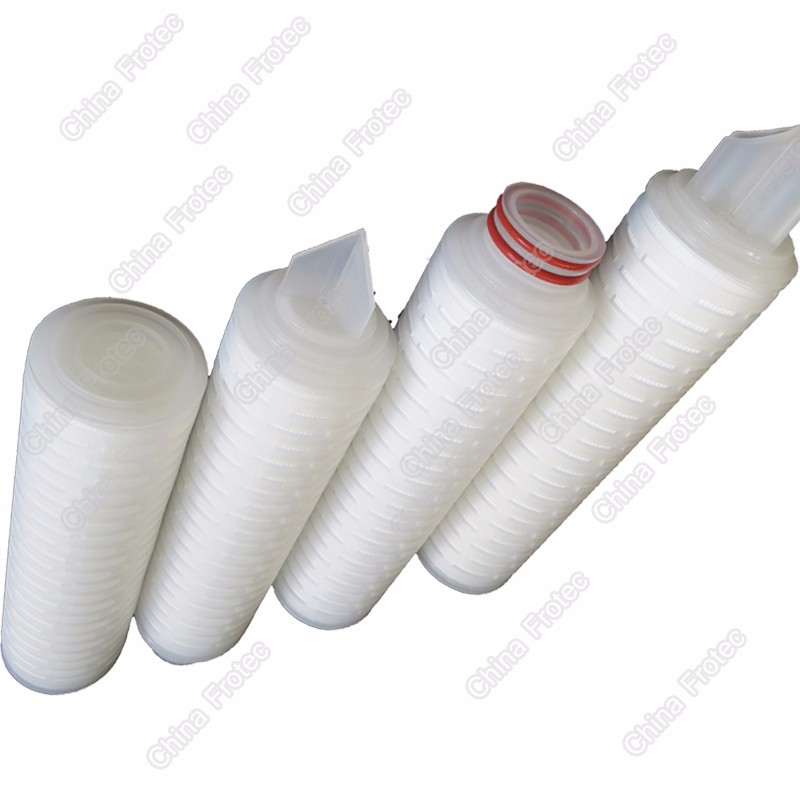 Industry 0.45 micron pp pleated polypropylene membrane filter cartridge
