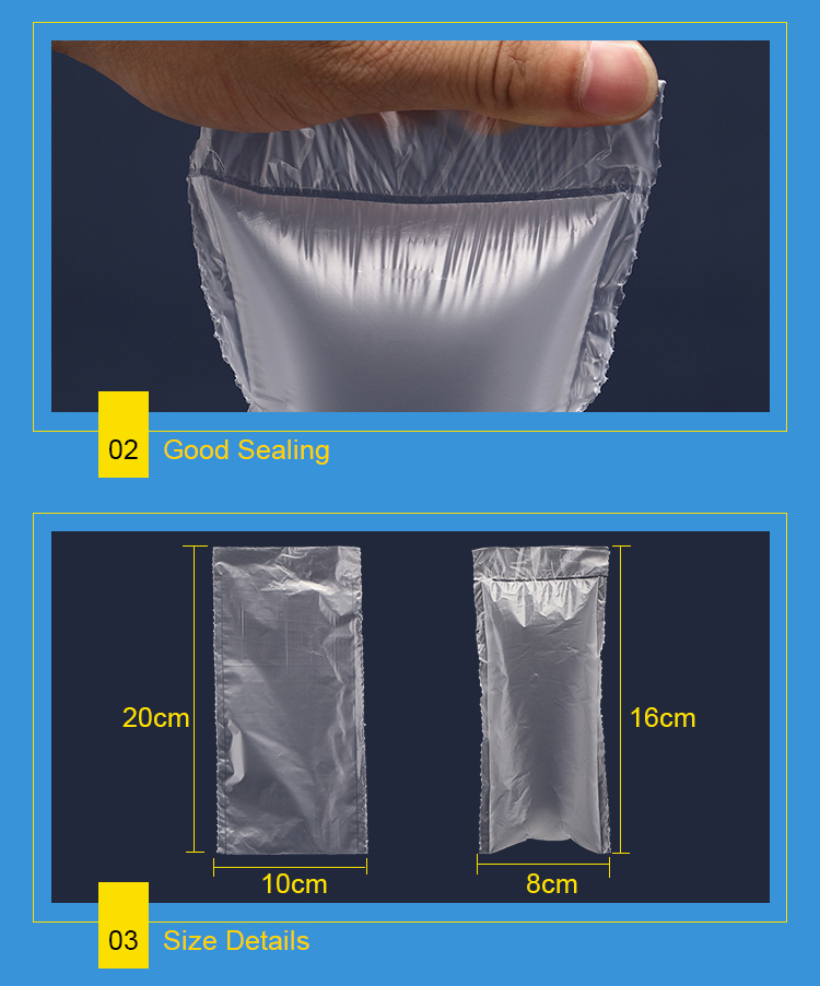 20*10CM Inflatable Air Pillow Film Packing