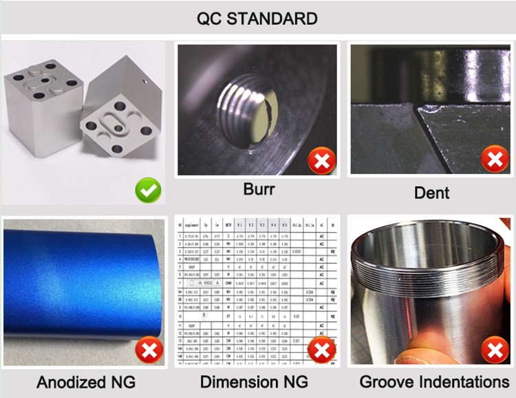 precision cnc milling parts
