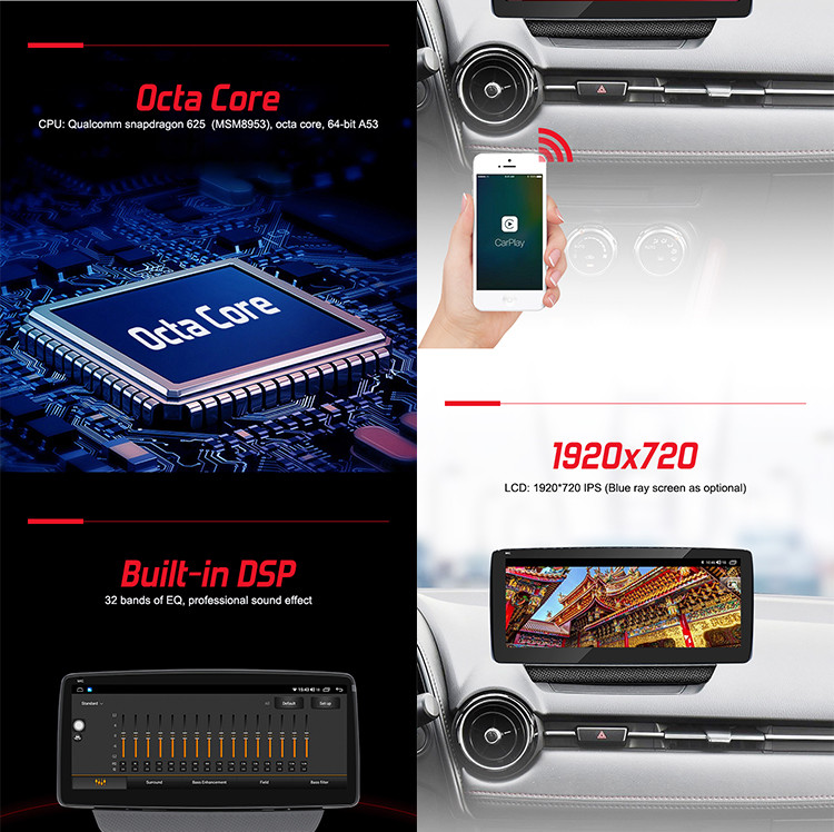 Multi Touch Mazda Car Stereo , Multimedia Mazda 2 Android Head Unit