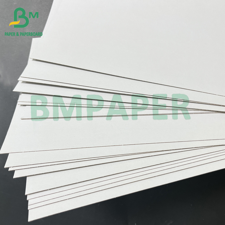 400gsm High Stiffness White Coated Front And An Uncoated Grey Reverse Board