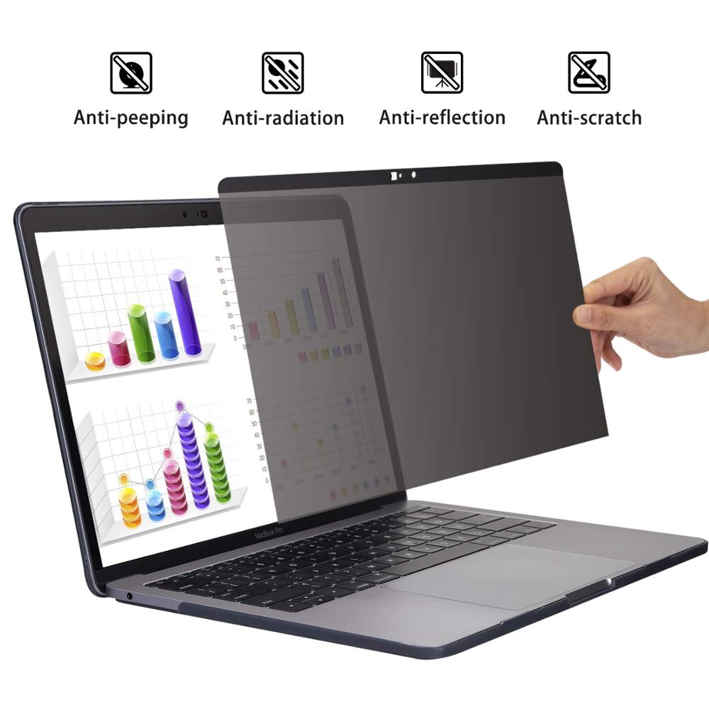 Computer Privacy Screen Protector for Macbook Pro 13-16 inch PET Magnetic Privacy screen protector film