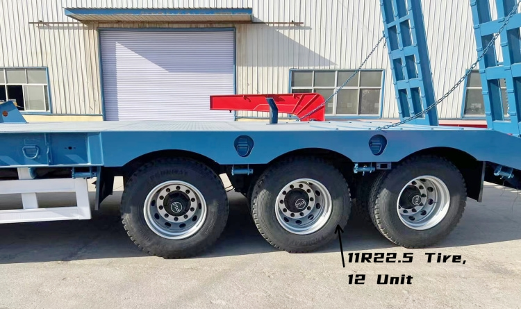 3 Axles 60 Ton Lowbed Trailer for Sale in Mauritius