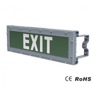 China Shock Resistant 2ft LED Emergency Exit Signs IP66 Swordfish Series on sale 