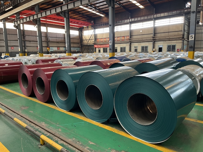 Hot Dipped Color Coated Gi Sheet DX51D SGCC Standard Prepainted Galvanized Steel 0