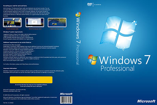 windows 7 pro with sp1