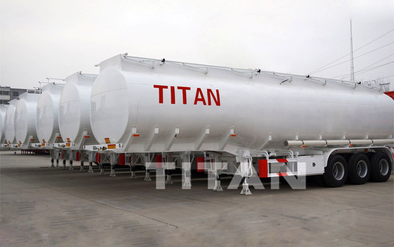  44,000 liters oil tanker semi trailer for petroleum