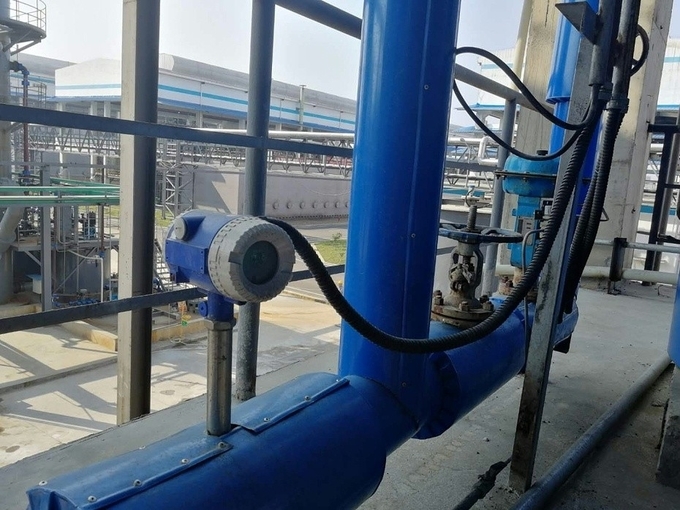 Vortex Flowmeter Protection Grade Ip65 Gas Liquid Vapor Measurement 4