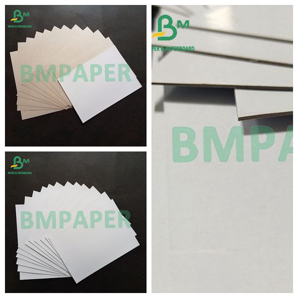200gsm 250gsm Recycle Pulp Rigid Board With One Face White 787mm*1092mm