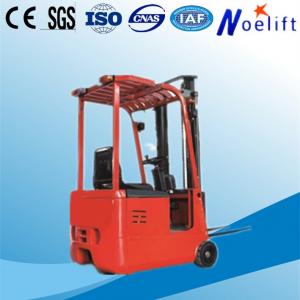 China NOELIFT brand full free lift small electric fork truck with electric forklift charger on sale 
