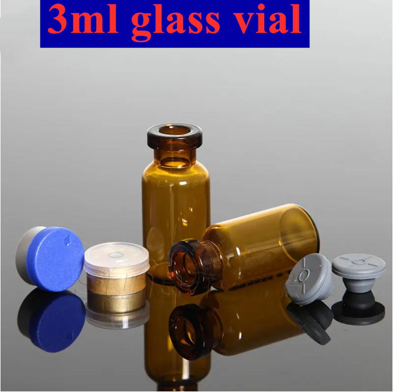 5ml 7ml 10ml Small Pharmaceutical Glass Bottles Transparent Medicine Small Borosilicate Injection Glass Vial