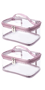 travel toiletry bag clear large
