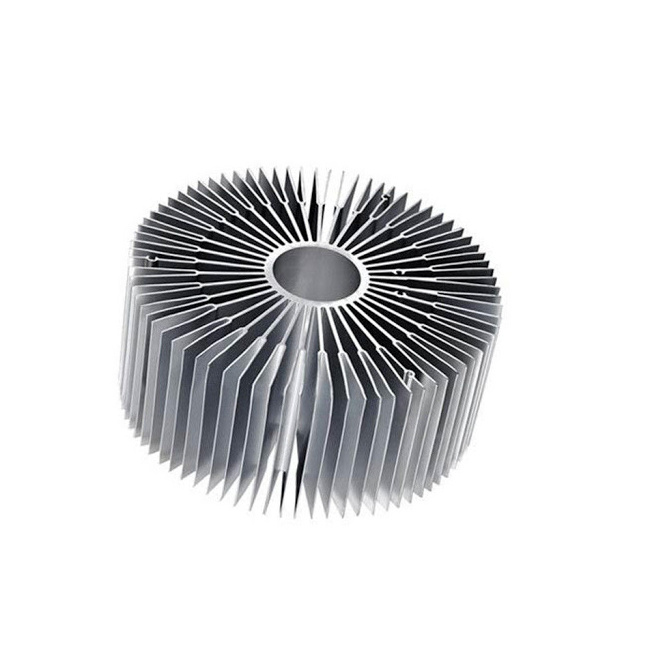 A380 ADC12 Aluminum Alloy Die Casting of Heat Sink for LED Lights