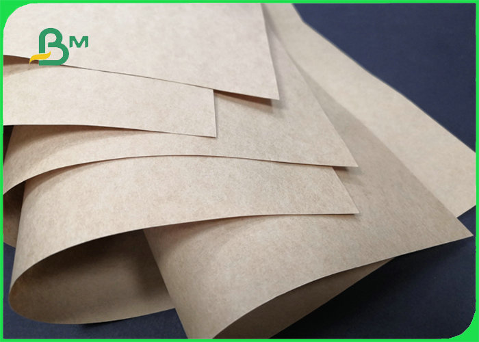 90gsm Brown Kraft Paper For Shopping Bag Tear resistant 70cm 100cm Roll