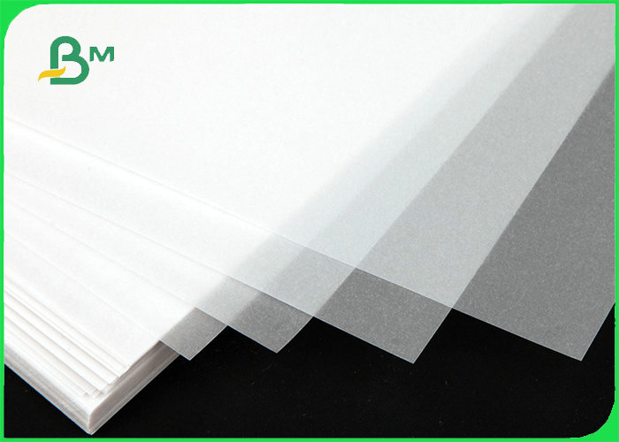 73gsm 83gsm Translucent CAD Tracing Paper For Drawing 18inch 24inch x 50yard