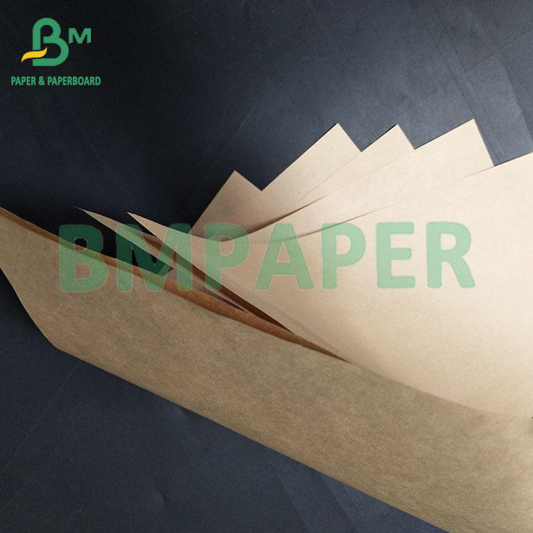 40gsm 50gsm 100% Virgin Wood Pulp Food Grade Kraft Paper For Packing Food