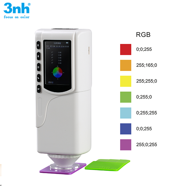 High effective cost handheld colorimetro 3nh brand NR60CP replace cr 10 plus konica minolta colorimeter