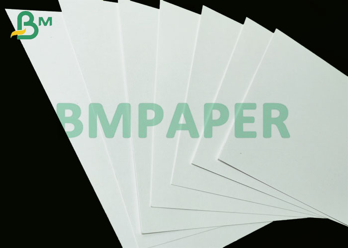 66cm * 78cm 0.4mm High Whiteness Printable Absorbent Paper Board For Tester