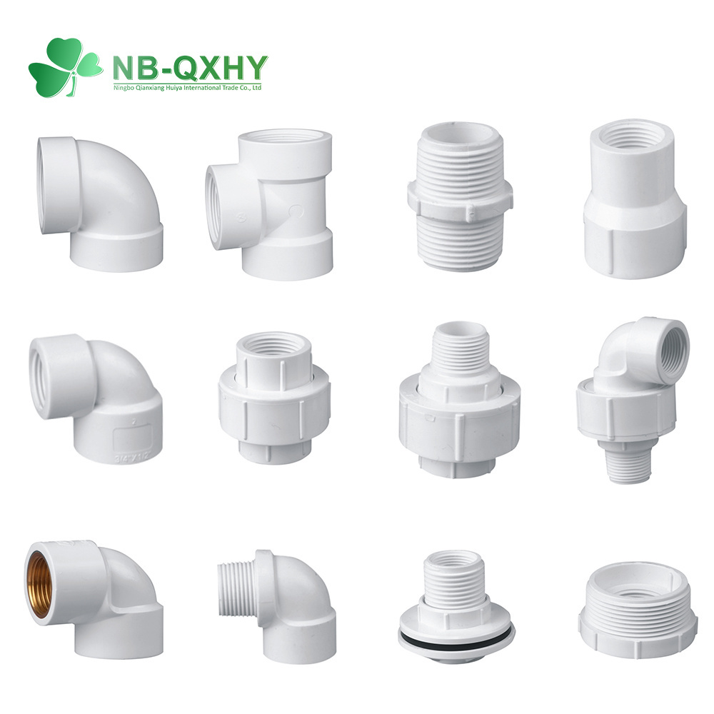 ASTM Sch40 Plastic PVC Pipe Fitting 45 Degree Elbow for Water Supply