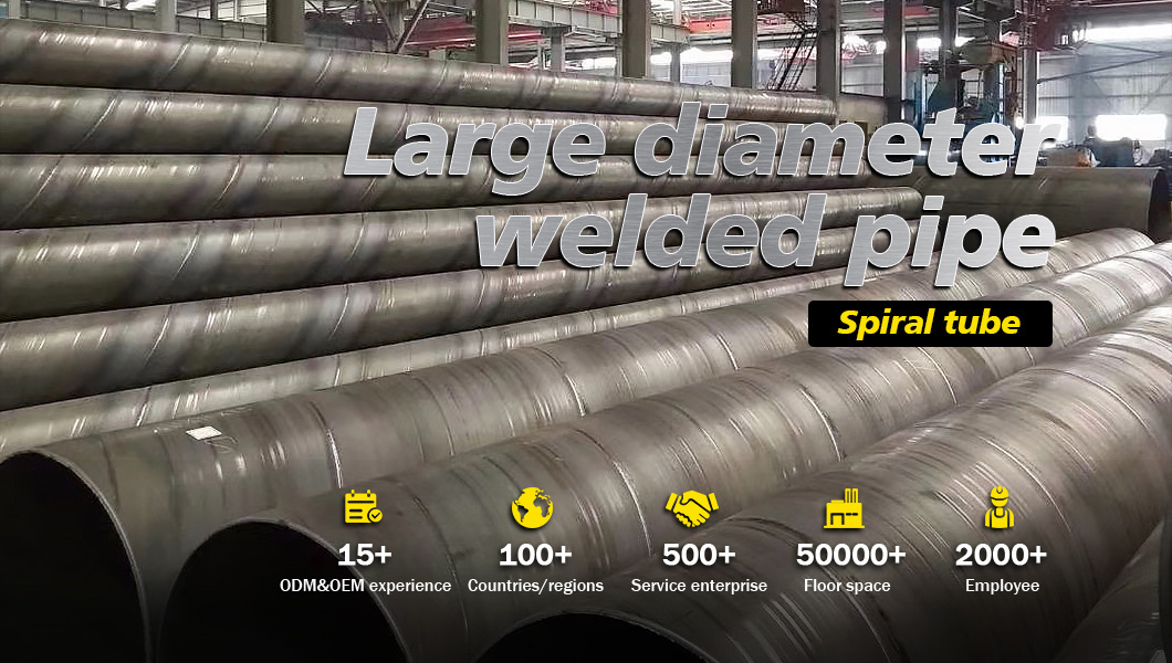 SSAW/Sawl API 5L ASTM American Standard Carbon Welded Seamless API5l Spiral Welded Steel Pipe