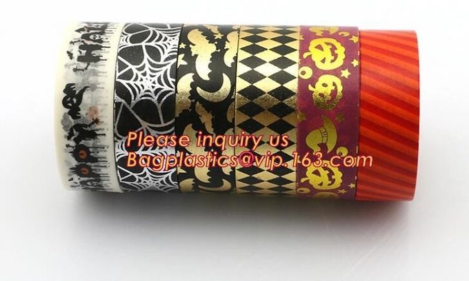 Gold Foil Labelhhh Tape Label Sakura Diy Scrapbooking Masking Craft Gift Decorative