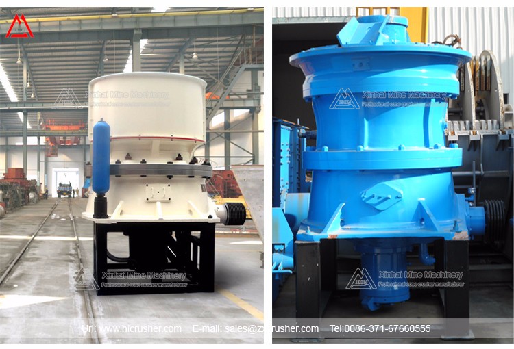 Quality small stone single cylinder hydraulic cone crusher for sale for complete gravel production line