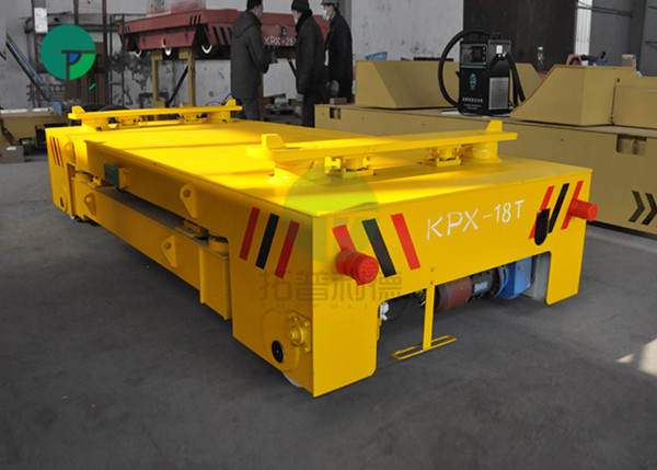 Steel Mill Battery Operated Rail Transfer Cart