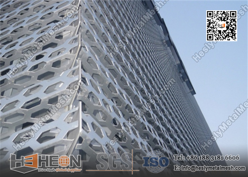 Building Wall Decorative Perforated Metal Panel